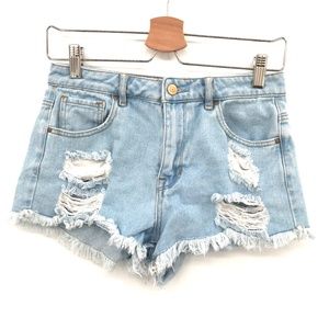 PacSun high rise waisted festival Distressed Jean